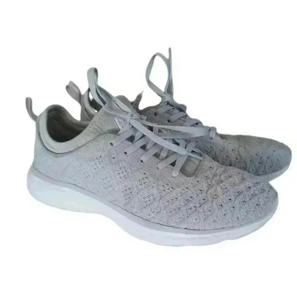 APL Womens Gray and White TechLoom W 9.5 - Picture 1 of 15